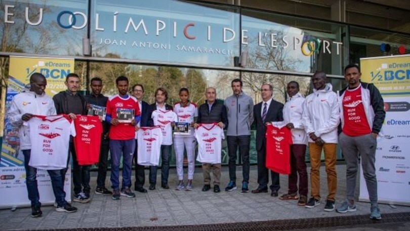 Barcellona, al via domenica 16 febbraio la più grande eDreams Mitja Marató nella storia