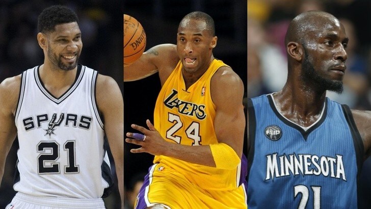 Ufficiale: Kobe Bryant, Tim Duncan e Kevin Garnett saranno introdotti nella Hall of Fame Ufficiale: Kobe Bryant, Tim Duncan e Kevin Garnett saranno introdotti nella Hall of Fame