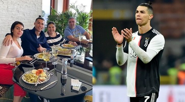 Juve, Ronaldo si rilassa in famiglia