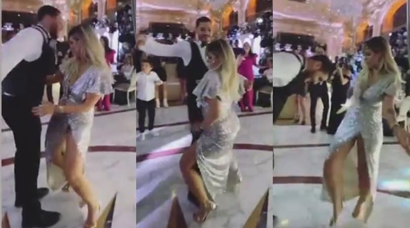 Wanda Nara show, ballo sexy alla festa di Icardi