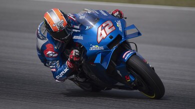 Test MotoGp in Qatar: Rins vola a Losail, Valentino Rossi settimo