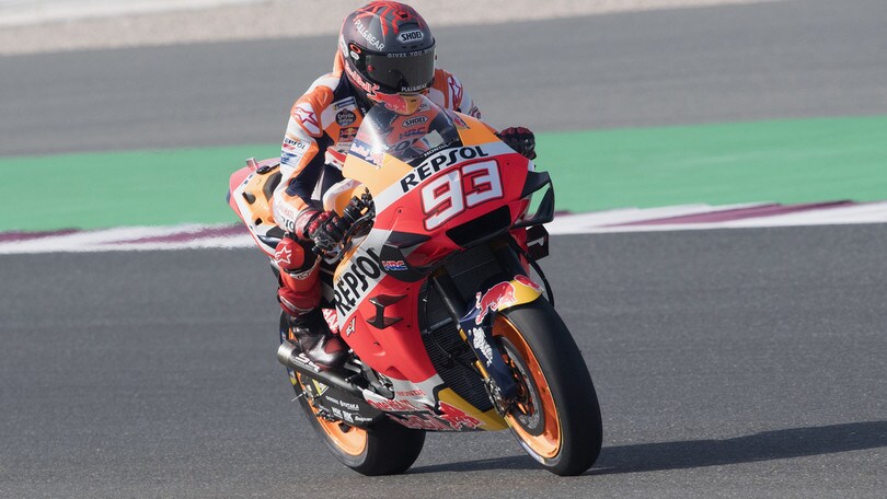 Test MotoGp in Qatar: Quartararo trova il miglior tempo, Rossi 9°