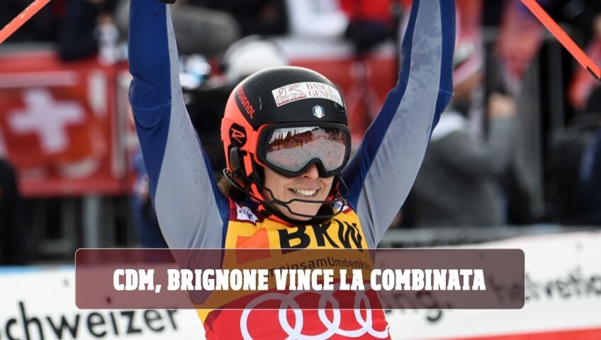 Coppa del Mondo, Brignone vince la combinata e scavalca la Shiffrin