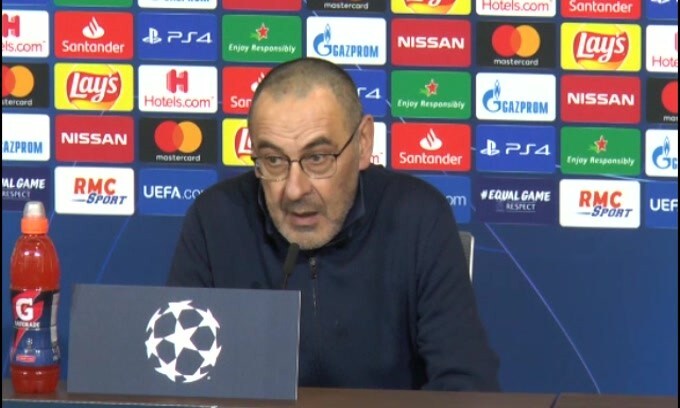 Sarri: "Poco per una partita di Champions"
