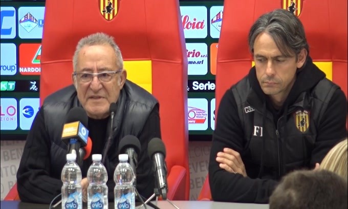Vigorito: "Inzaghi ha rinnovato il contratto da mesi"