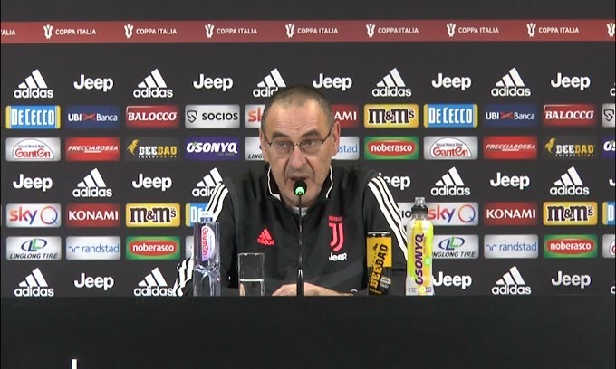 Sarri: "A Lione primo tempo di scarso livello"