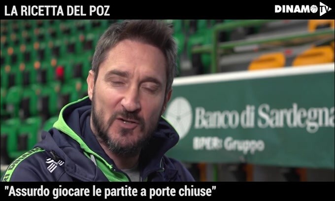 Coronavirus, parla Pozzecco: "Va fermato tutto"