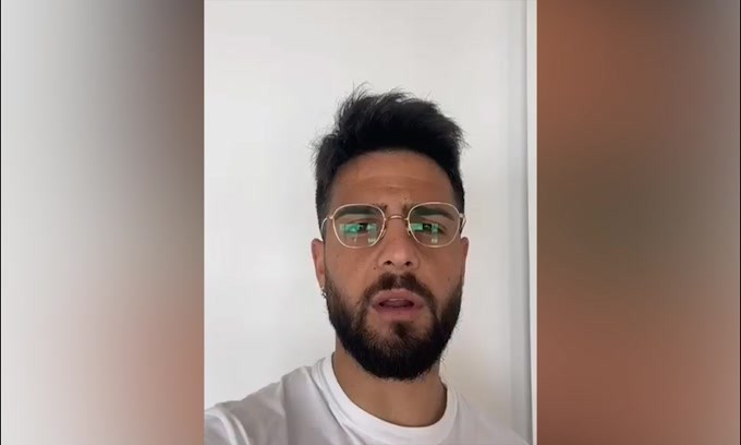 L'appello di Insigne in napoletano: "Nunn'ascite, statevenne a' casa"