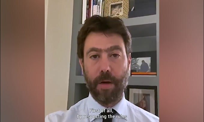 Juve, Agnelli in isolamento: "Rimaniamo a casa e uniti"