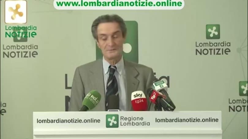 Lombardia, Fontana: "Tutti a casa oppure provvedimenti più duri"