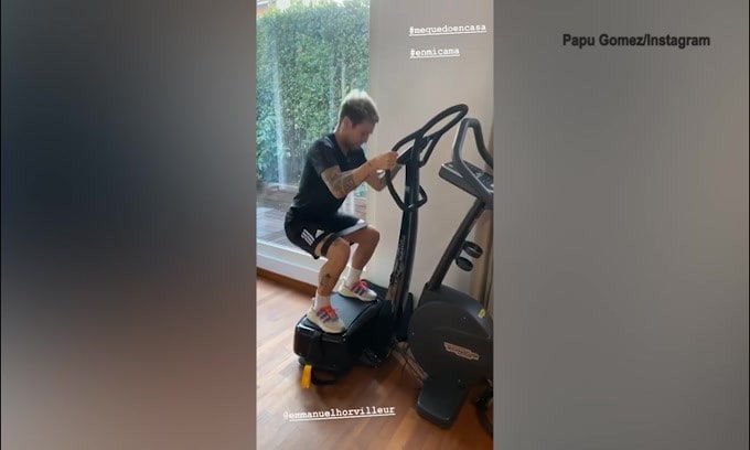 Atalanta, ecco Gomez: squat a casa