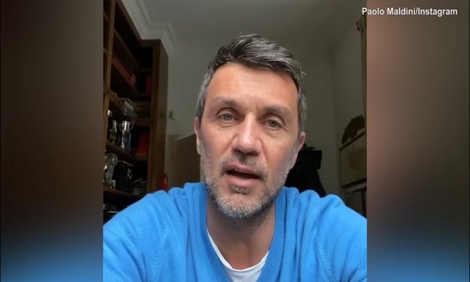Paolo Maldini: "Io e mio figlio stiamo bene, grazie a tutti"