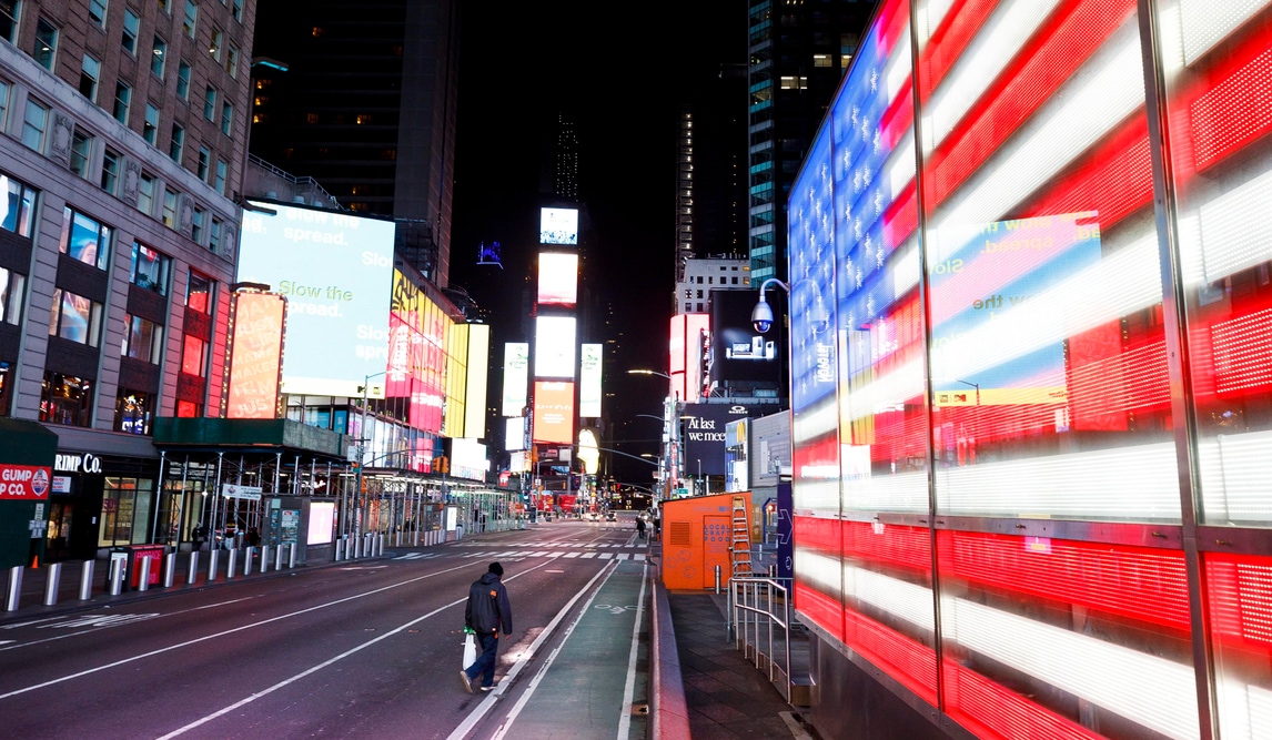 Coronavirus, da Los Angeles a New York: USA spettrali