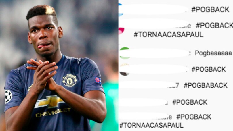 Juve, tifosi scatenati in diretta su Youtube: impazza l'hashtag #POGBACK