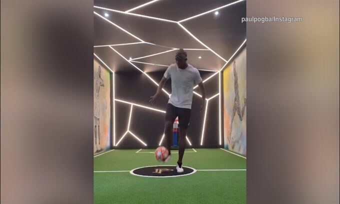 Pogba, magie anche in quarantena