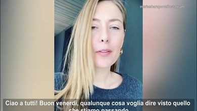 La Sharapova pubblica il suo numero sui social: "Scrivetemi"