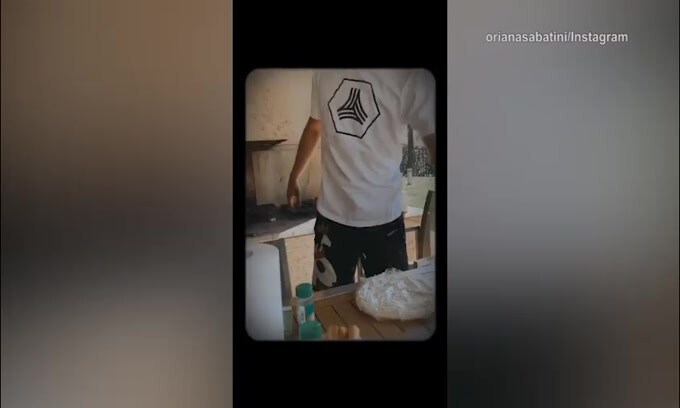 Juve, Dybala e Oriana Sabatini: buon umore a pranzo