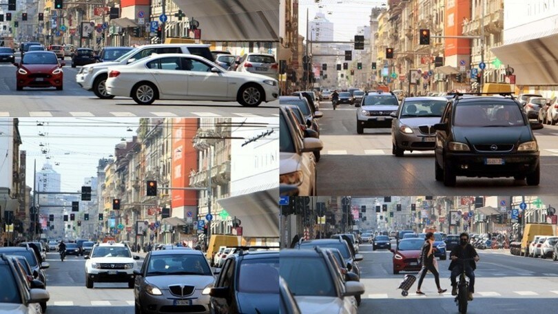 Coronavirus, le restrizioni non fermano il traffico a Milano!