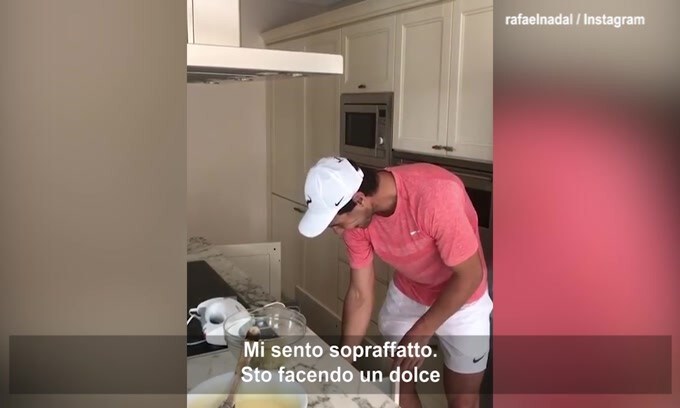 Rafael Nadal si cimenta con la cucina
