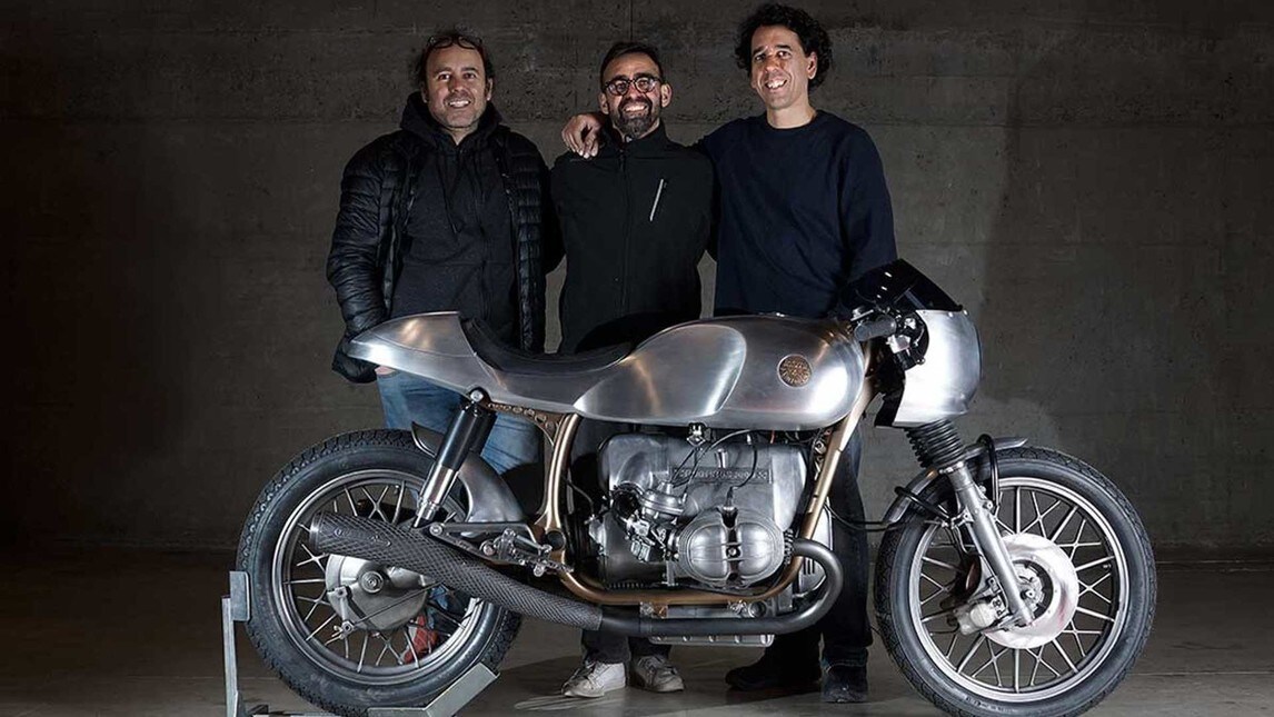 Rhombus 1000 su base BMW R 100 RS: le immagini