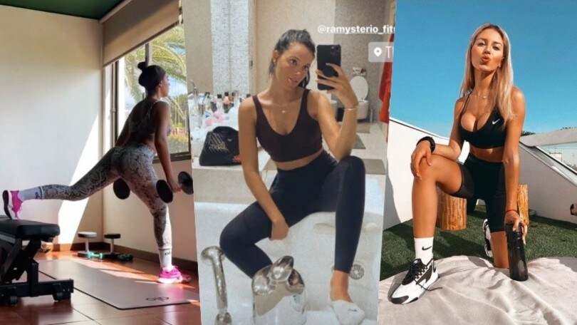 Non solo Georgina: ecco gli allenamenti delle Wags