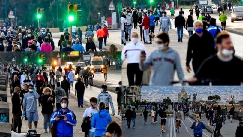 Coronavirus, a Napoli incredibili assembramenti. Furioso De Luca