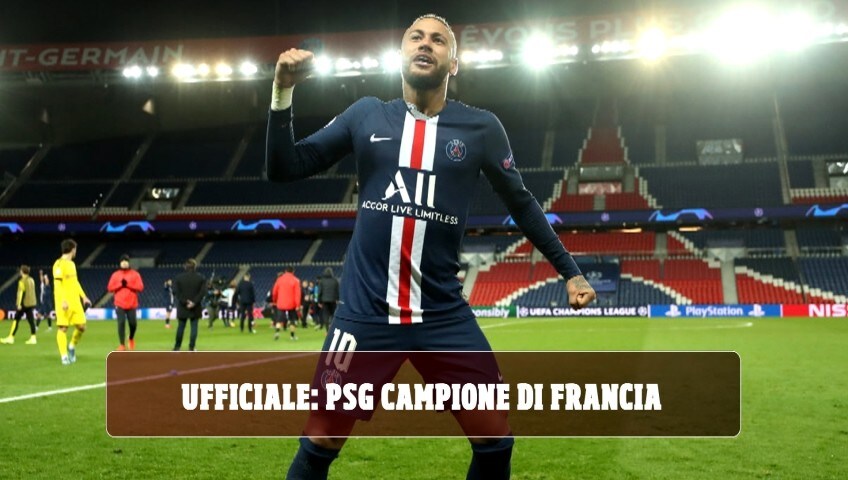 Ligue 1, è ufficiale la fine della stagione: Psg campione di Francia