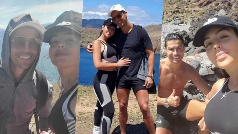 Ronaldo e Georgina, trekking in famiglia a Madeira