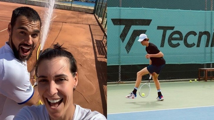 Fognini e Sinner gioiscono per il ritorno in campo