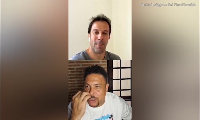 Ronaldo a Del Piero: "Meritavi il pallone d'oro"