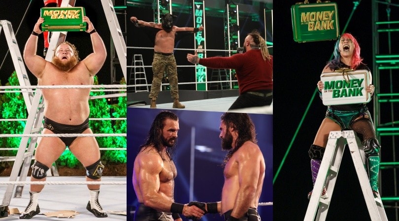 Tutte le immagini di WWE Money in the Bank 2020