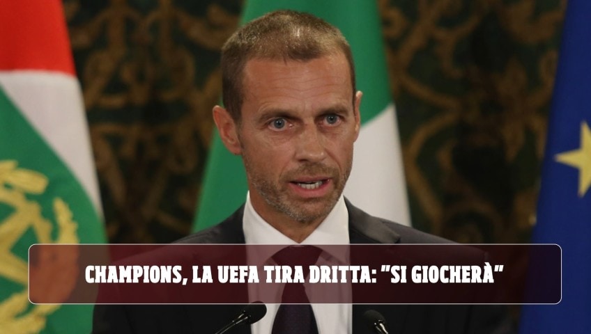 Champions, la Uefa tira dritta: «Si giocherà». E Juve-Lione sarà il 7 agosto