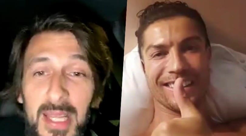 Cristiano Ronaldo a sorpresa in diretta su Instagram