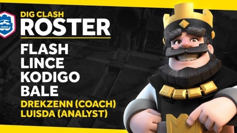 Clash Royale: ecco il nuovo roster dei Dignitas