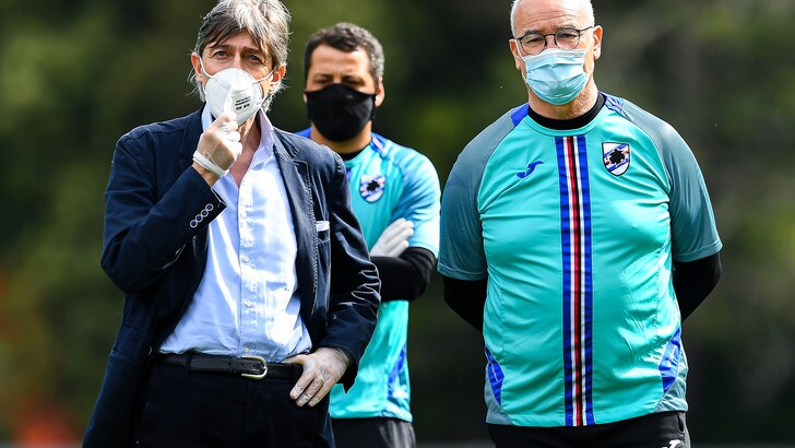 Sampdoria, al 'Mugnaini' si rivedono le partitelle