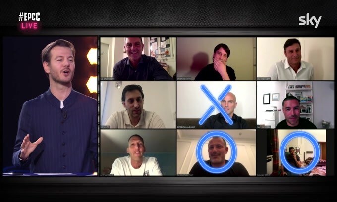Ilaria D'Amico e Materazzi, botta e risposta a EPCC Live
