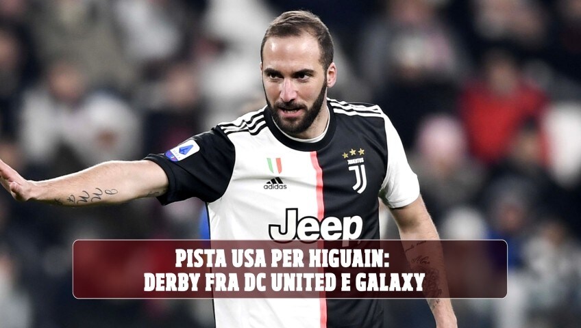 Juventus, pista Usa per Higuain: derby fra DC United e Galaxy