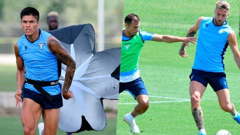 Lazio, Milinkovic lotta in campo. Che grinta Correa!