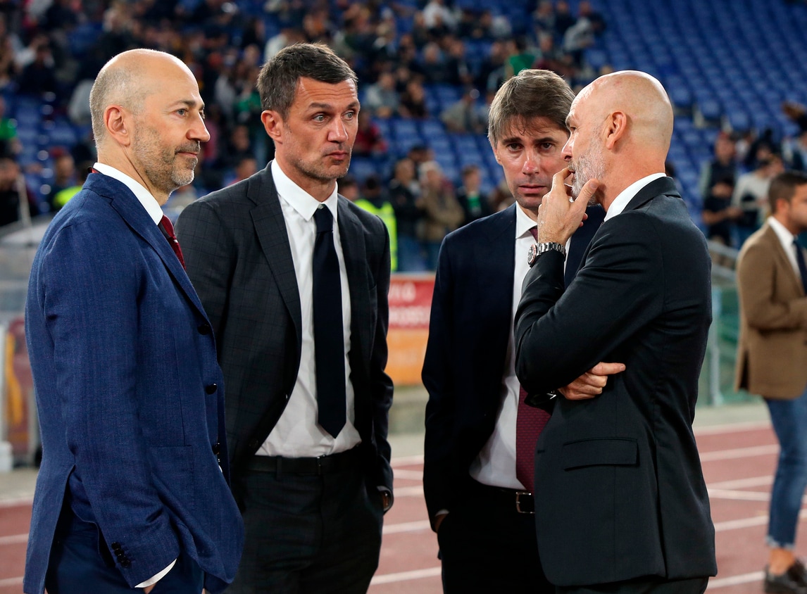 Milan, Gazidis, Maldini e Massara a colloquio con Pioli prima del Lecce - Tuttosport