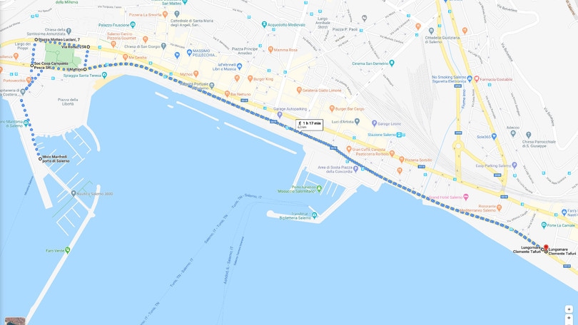 A Salerno con PerCorsi per voi per una corsa che sa di mare