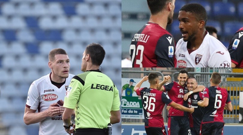 Bremer e Belotti illudono Longo, Torino ko a Cagliari