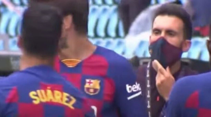 Messi, tensione con Sarabia: l'argentino ignora il vice di Setien