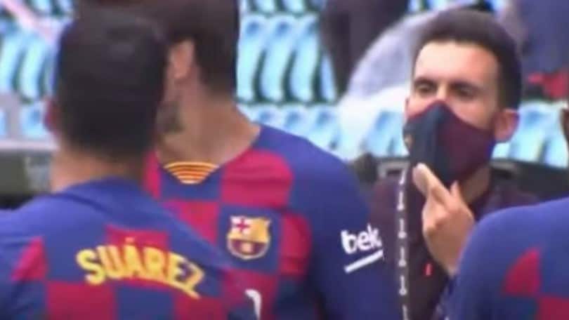 Messi, tensione con Sarabia: l'argentino ignora il vice di Setien