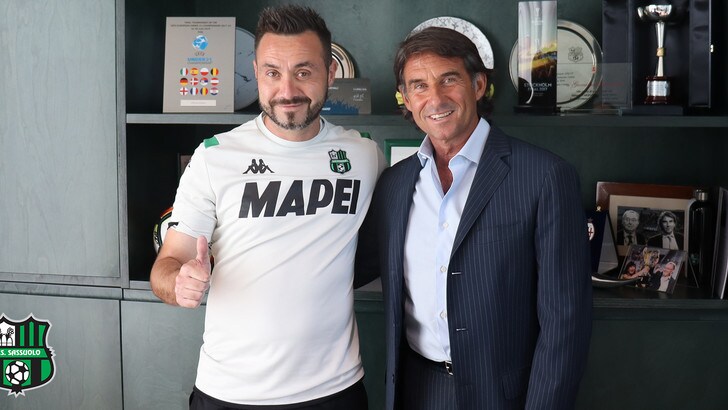 Sassuolo, De Zerbi rinnova fino al 2021
