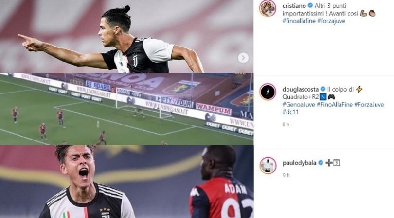 Juve, gioia social: dal colpo di fulmine di Douglas Costa al messaggio di Pjanic