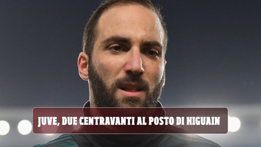 La Juve raddoppia le punte: due centravanti al posto di Higuain