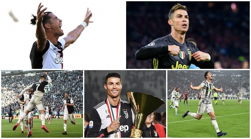 Cristiano Ronaldo, due anni di Juve