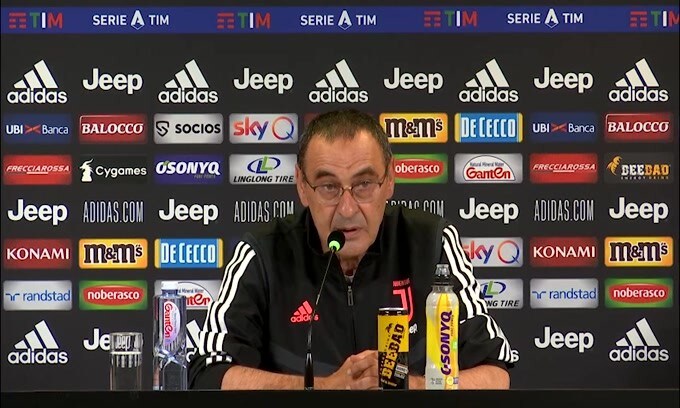 Sarri: "Non potremo fare affidamento su un calo dell'Atalanta"