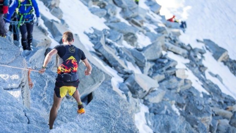 A Maguet e Antonioli il nuovo record di ascesa e discesa del Gran Paradiso