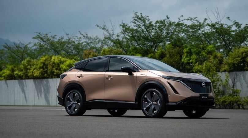 Nissan Ariya: gli scatti
